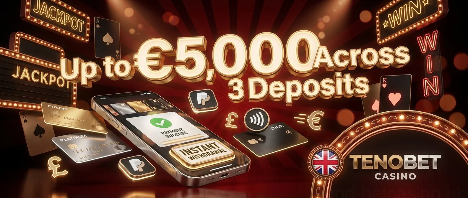 Up to €5,000Across 3 Deposits